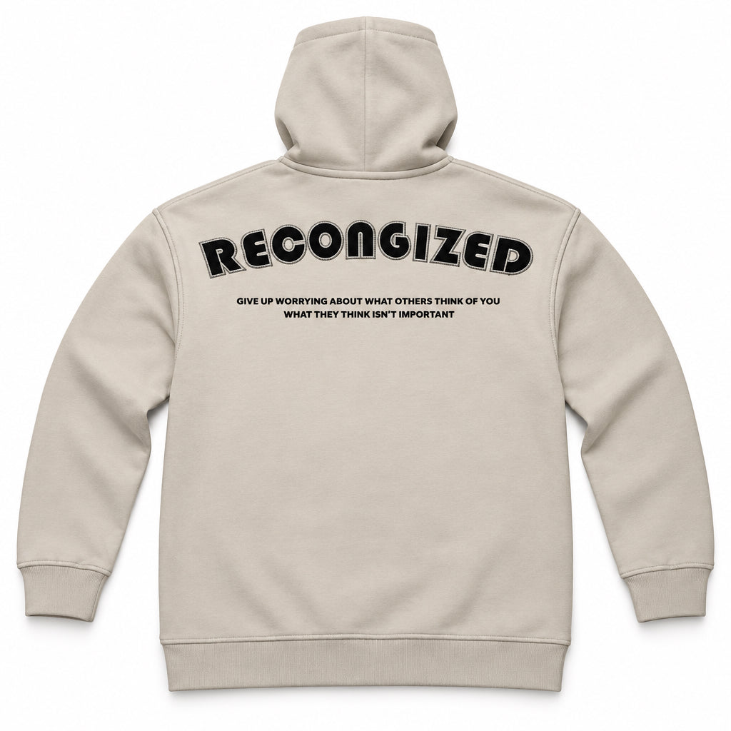 MOMENTO Recognized Graphic Hoodie – Cream