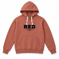 MOMENTO RED Graphic Hoodie – Terracotta Brown