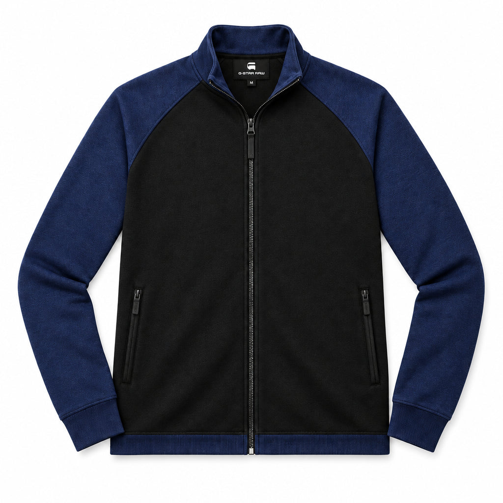 G-Star RAW JIRGI ZIP R T L/S – Black and Navy