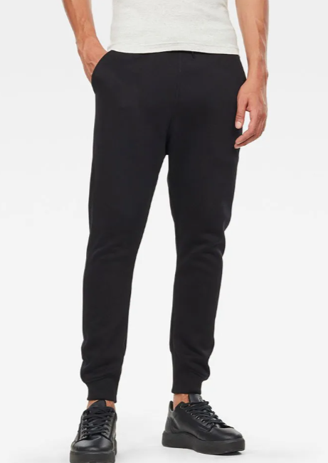 G-Star RAW Core Cropped Sweat Pant - Black