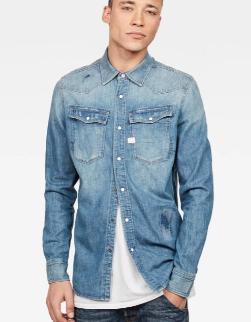 G-Star 3301 Graft Long Sleeve Shirt