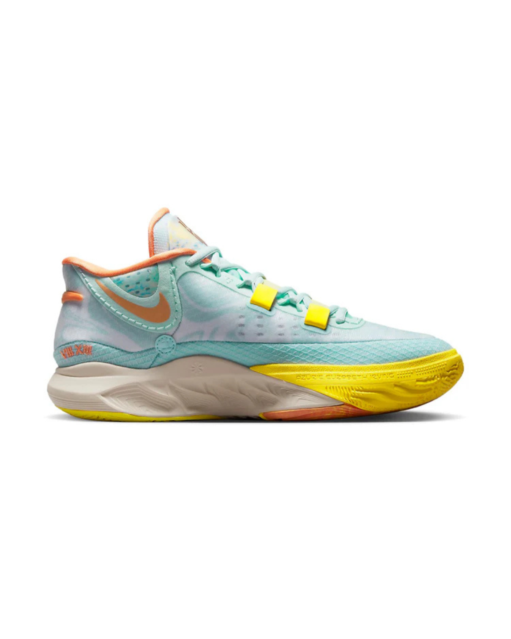 Kyrie 8 Glacier Blue & Yellow Strike Shoes
