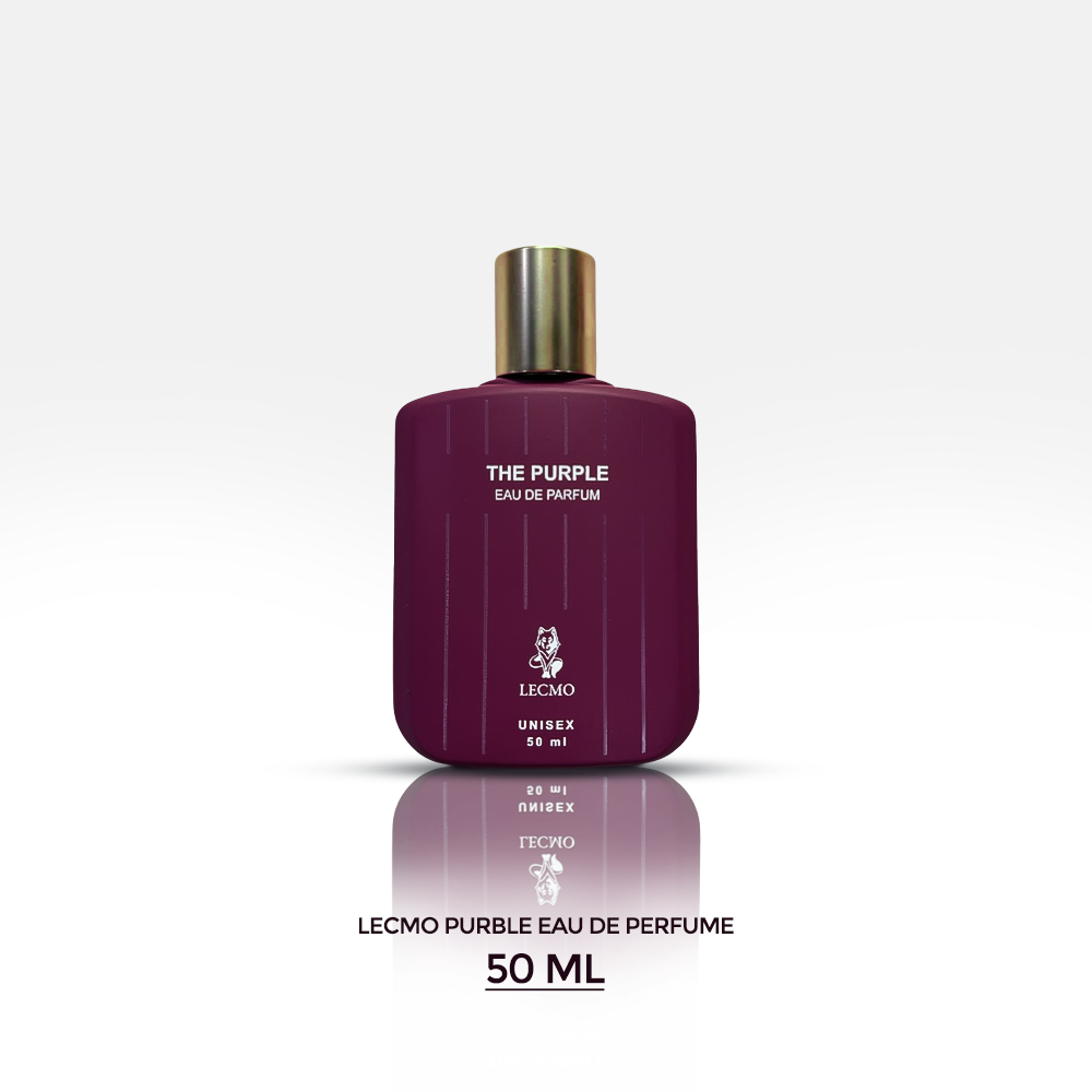 LECMO طقم هدية عطر ذا بيربل أو دو بارفان (طقم للجنسين من 3 قطع)