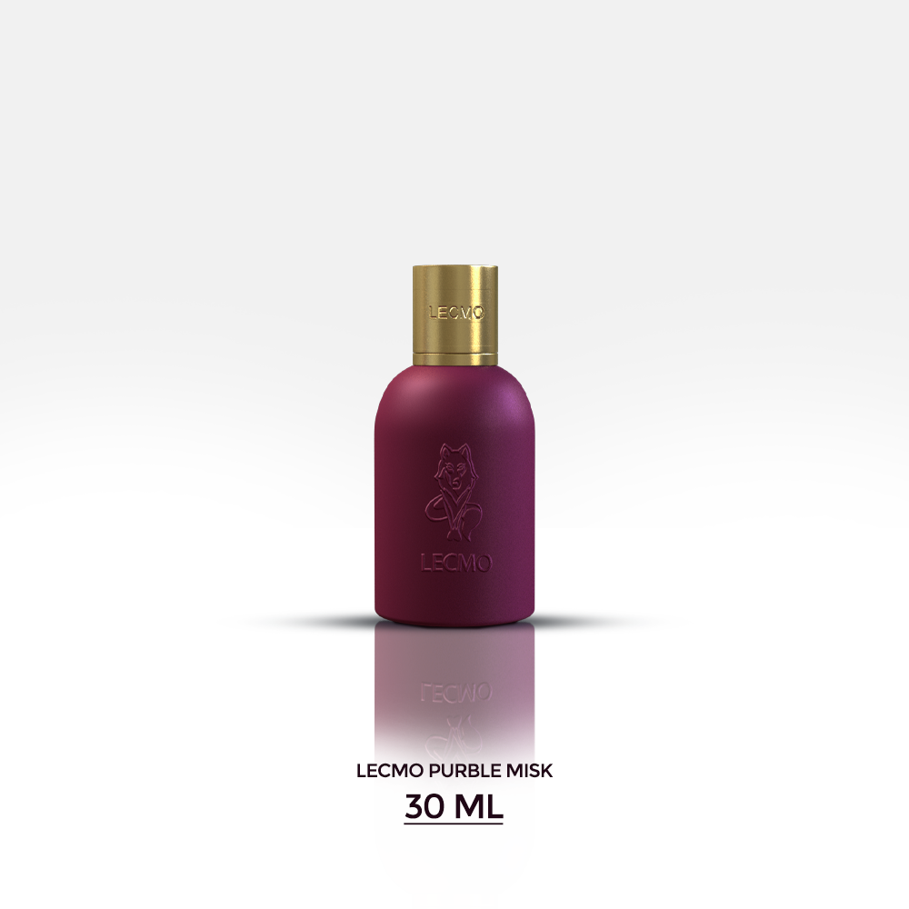 LECMO طقم هدية عطر ذا بيربل أو دو بارفان (طقم للجنسين من 3 قطع)