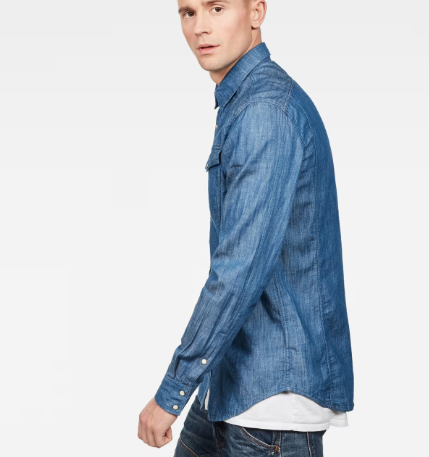 GSTAR MEN 3301 Denim Shirt