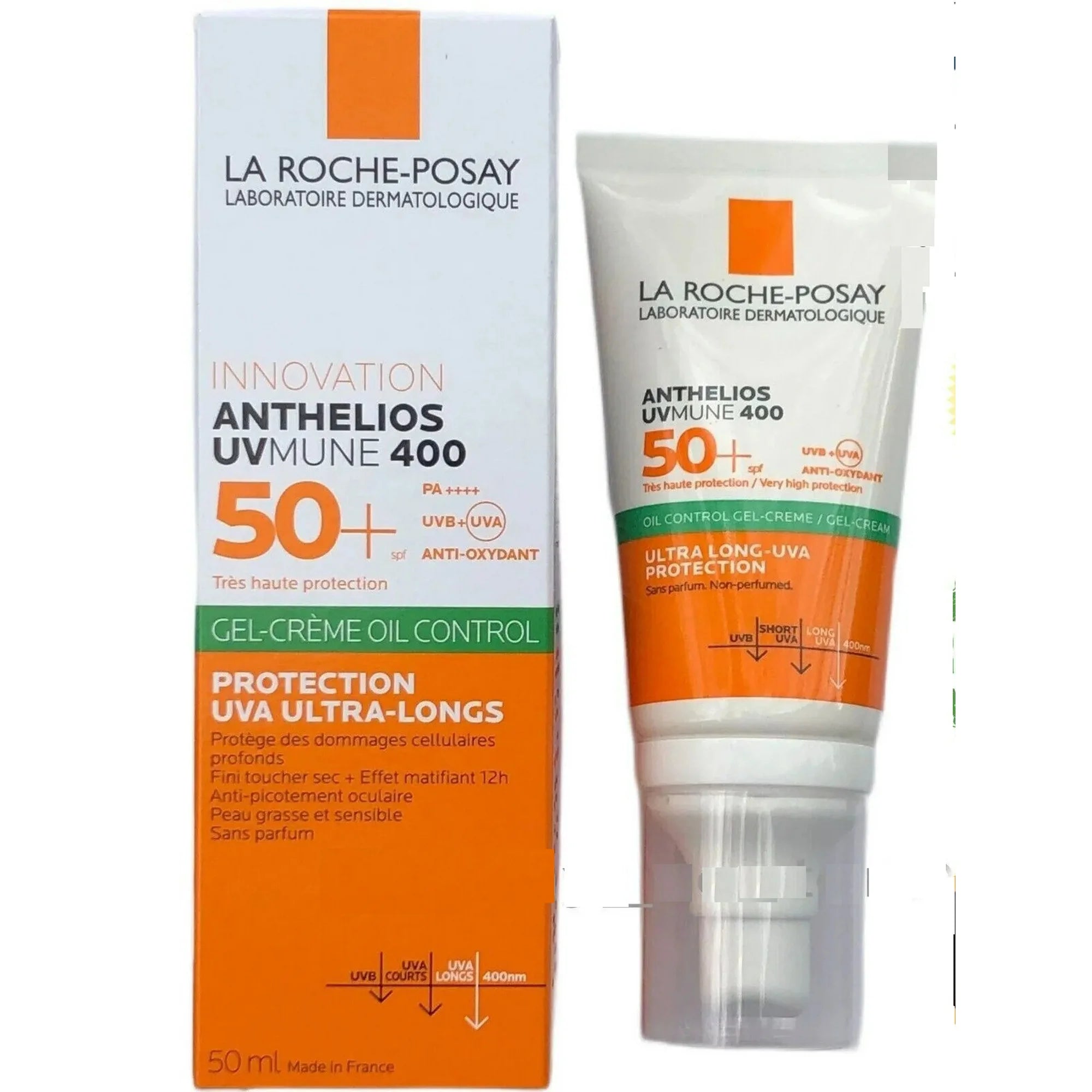 La Roche Posay ANTHELIOS UVMUNE 400 Oil Control Dry Touch Gel-Cream SPF50+ 50ml