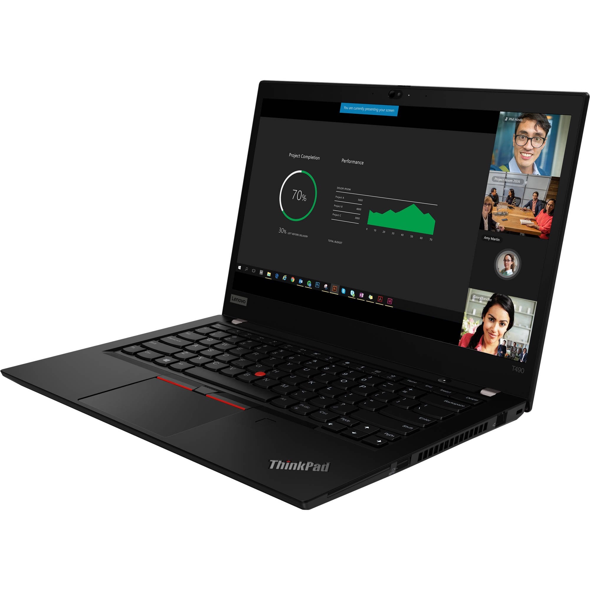Lenovo ThinkPad T490 | Core i5-8th Gen | 16GB RAM | 256GB SSD | 14" FHD Touchscreen | Used