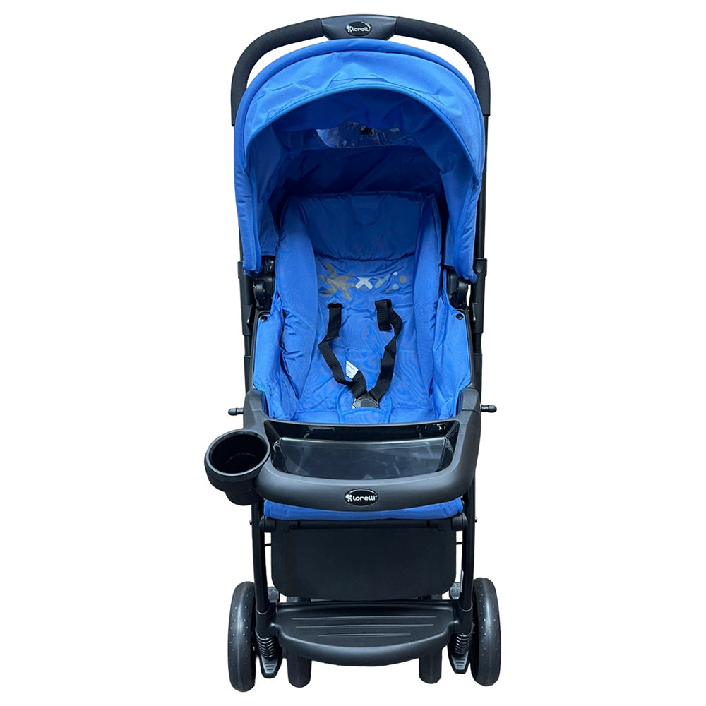 COMBI STROLLER Lorelli Classic Baby Stroller City Town Blue