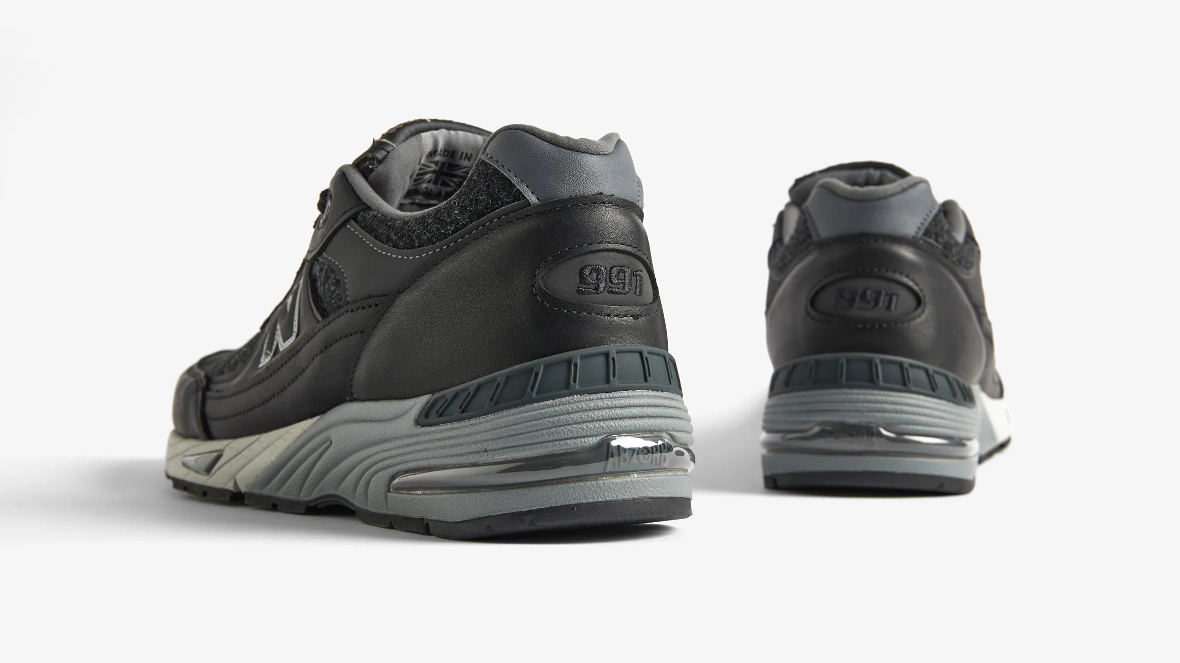 New Balance M991DJ - (Black & Grey)