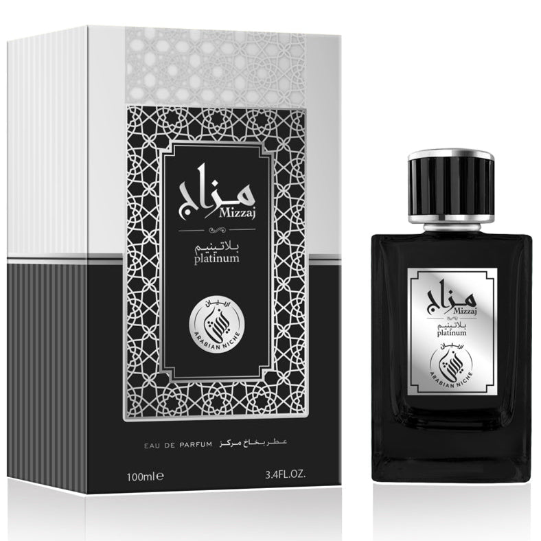 عطر اريبيان نيش ميزاج بلاتينيوم او دي بارفان 100 مل