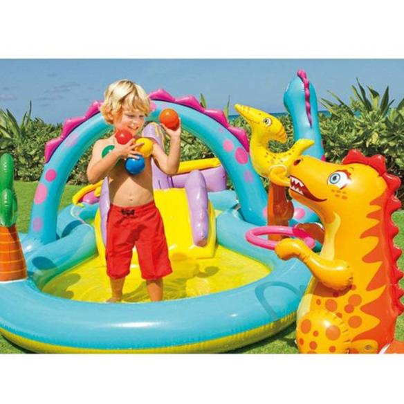 INTEX Dinoland Play Centre Pool 3.33m x 2.29m x 1.12m