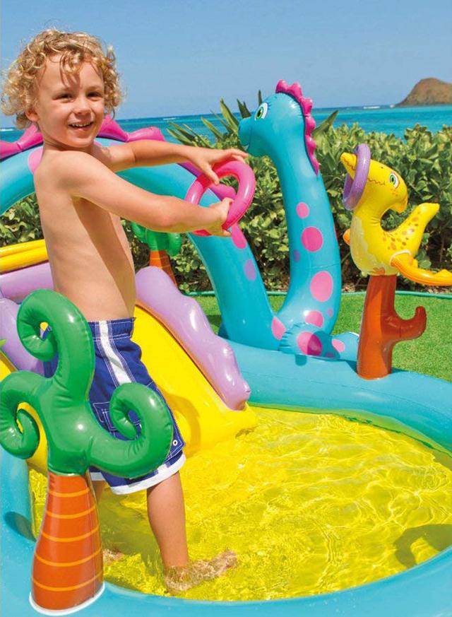 INTEX Dinoland Play Centre Pool 3.33m x 2.29m x 1.12m