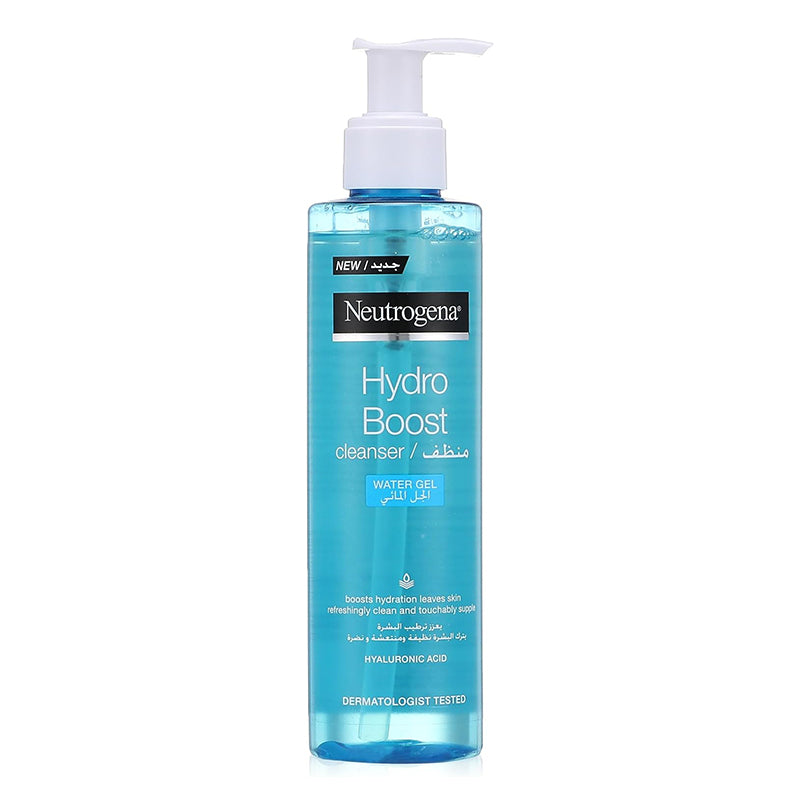 Neutrogena Cleansing Water Gel Hydro Boost Normal to Dry Skin 200ml