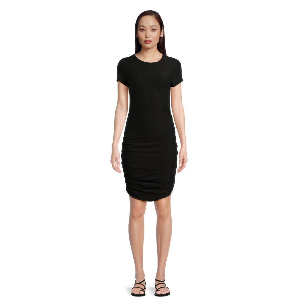 SIZE: S - No Boundaries Juniors Side Ruched Dress