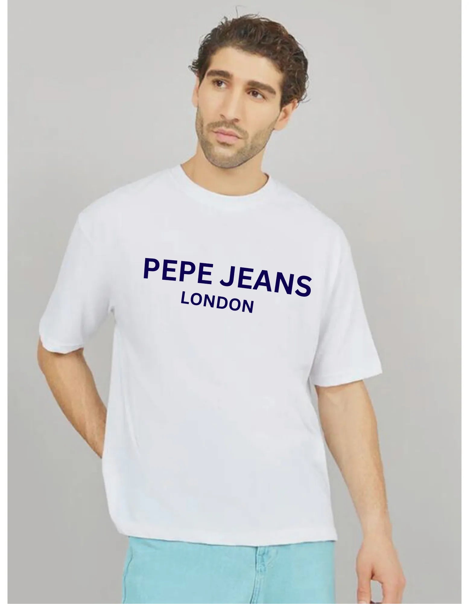Pepe Jeans Effortless Style and Comfort White T-Shirt for Men