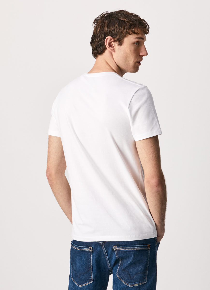 Pepe Jeans Castle White Shirt for Men - Elevate Your Wardrobe