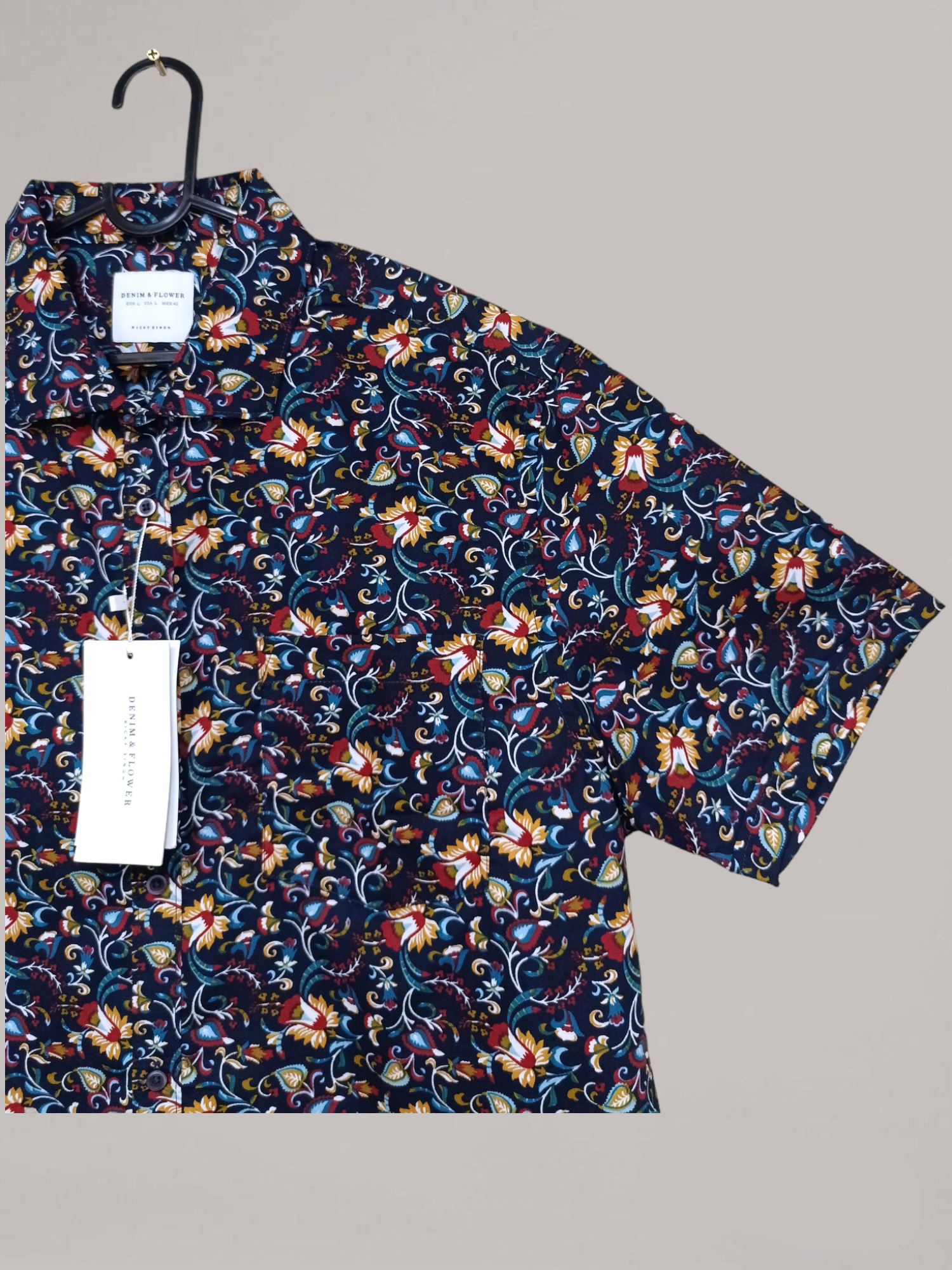 Denim & Flower Ricky Singh Floral Shirt