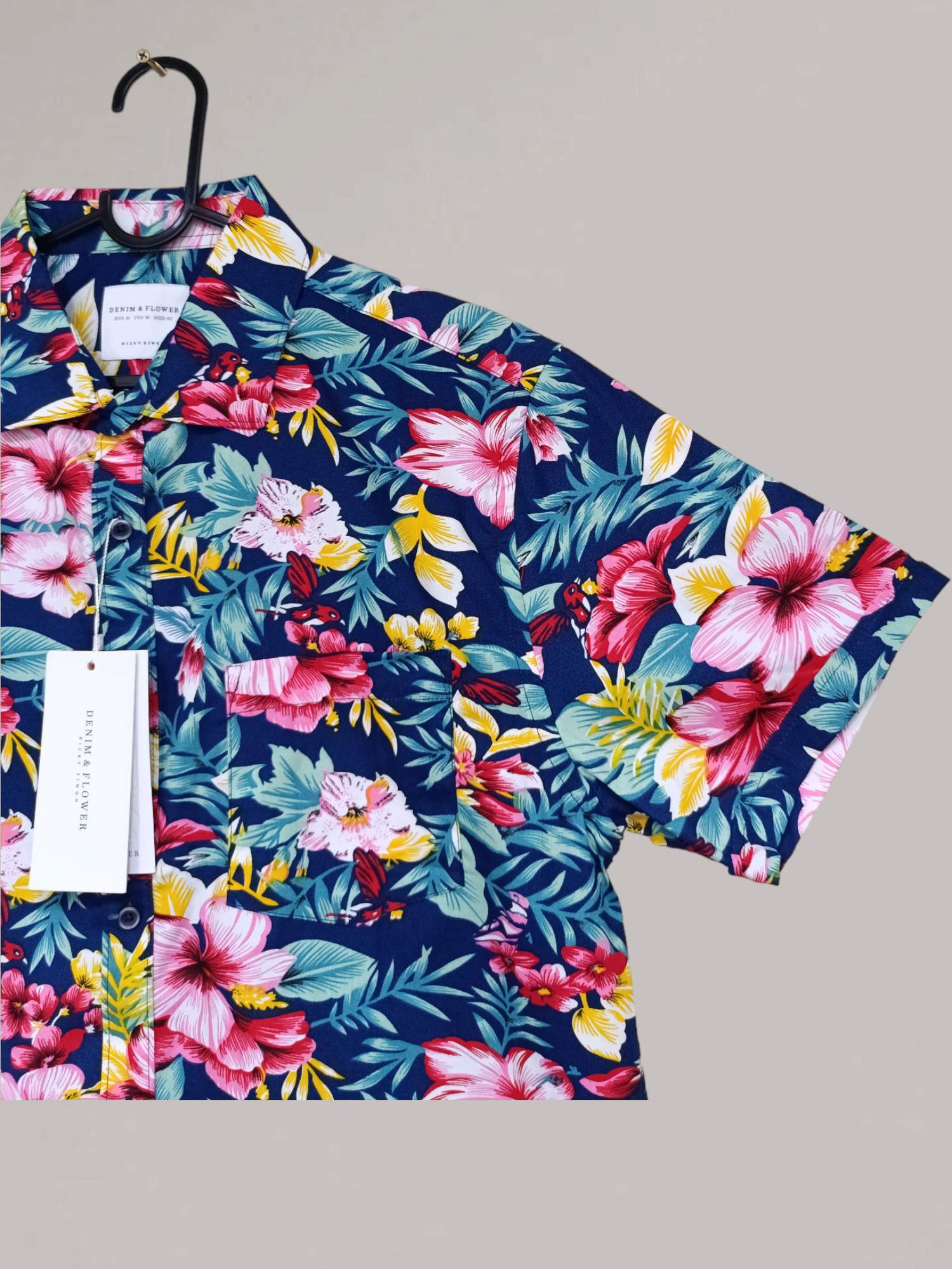 Denim & Flower Ricky Singh Floral Shirt