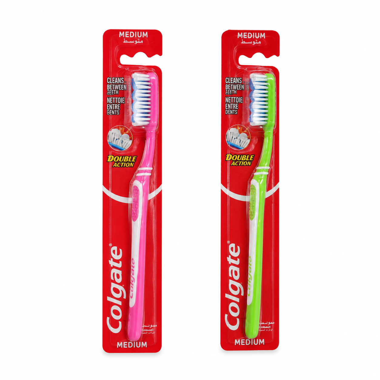 Colgate Double Action Medium Toothbrush