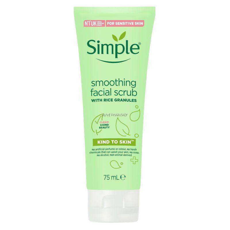 Simple Soothing Facial Scrub - Kind to Skin 75ml