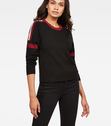 GSTAR Voleska KnitWEAR CHF 119.95 Color Black