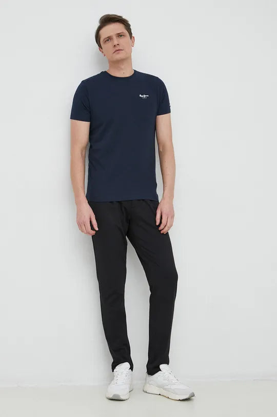 Pepe Jeans Effortless Style and Comfort Navy Blue T-Shirt for Men
