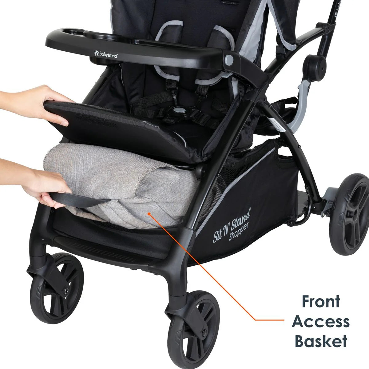 Sit N Stand 5-in-1 Shopper Stroller