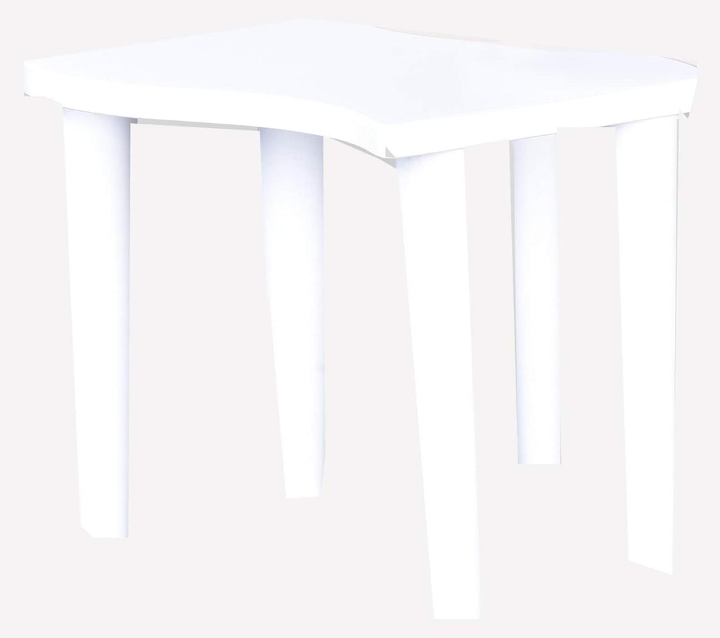 Jiwa Berani Gofrato Nesting Table - Small, White (Gfr-S-Wh)