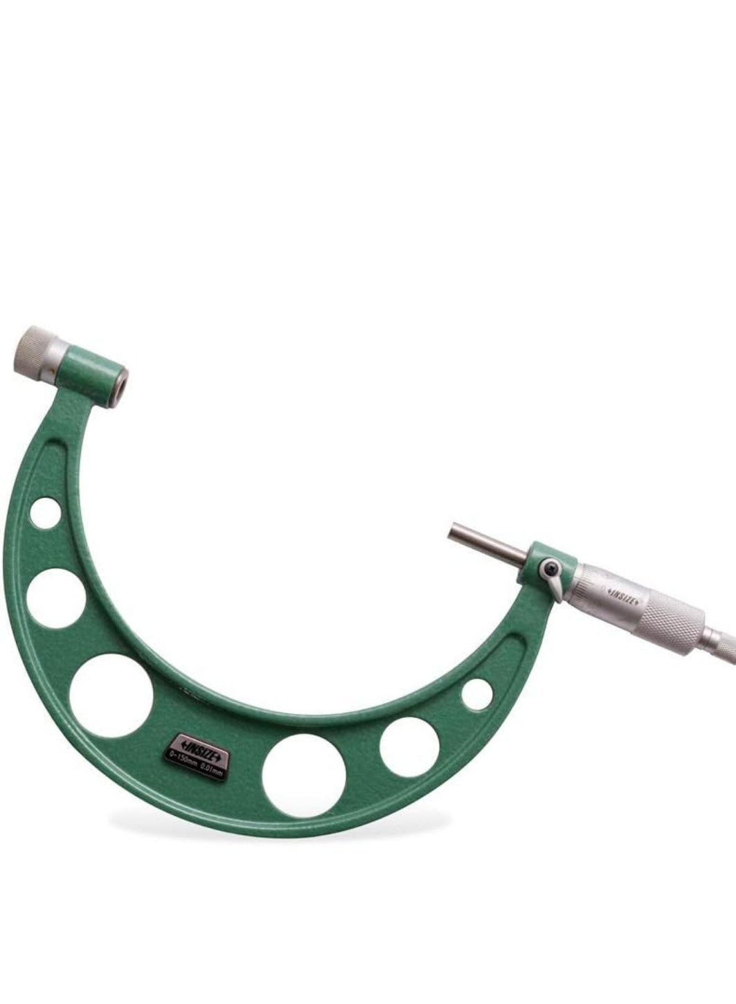 Insize - Outside Micrometer With Interchangeable Anvils - Range 0-150mm - ISZ-3203-125A
