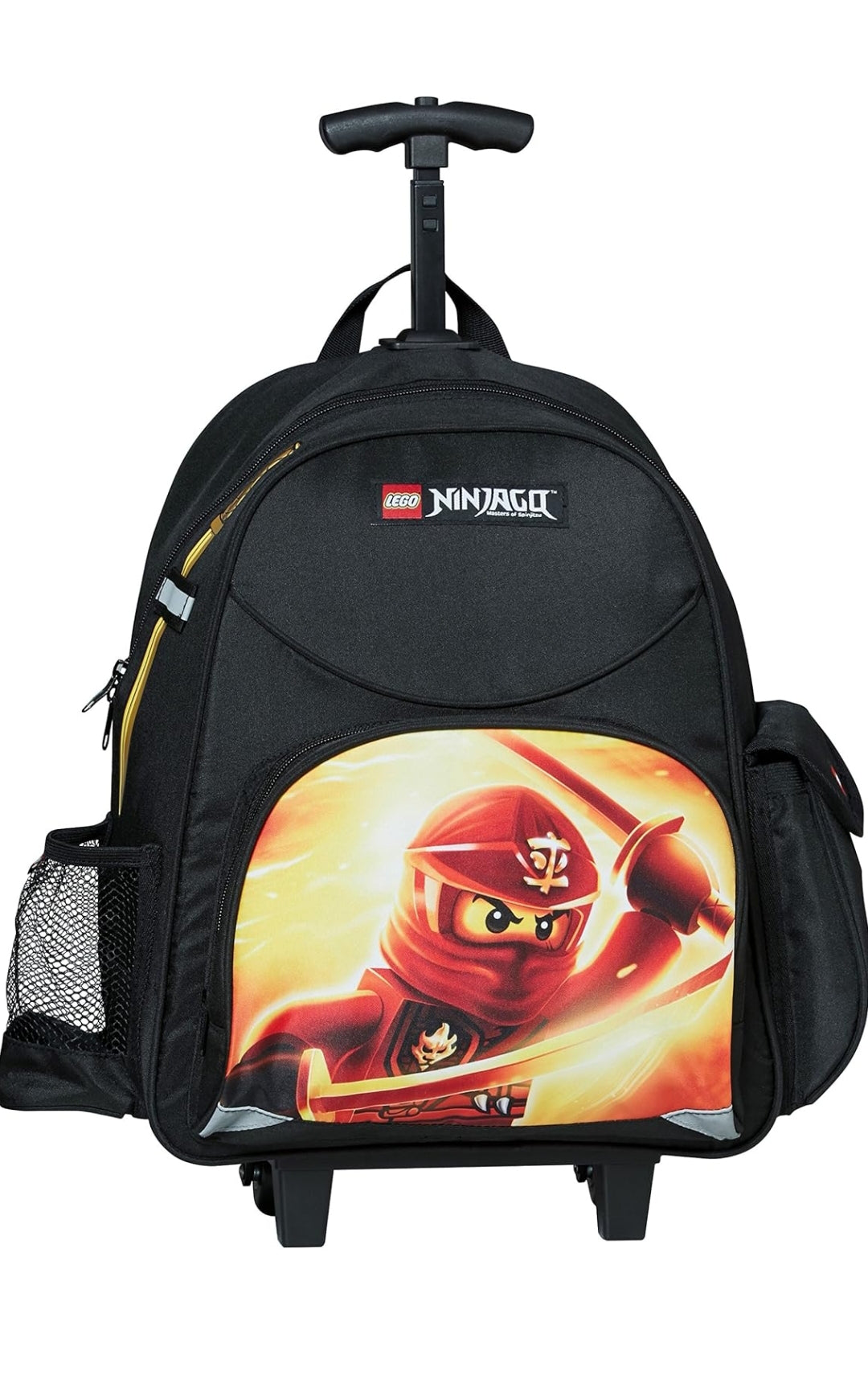 Lego Trolley Vline Ninjago Kai School Backpack, 40 cm, 18 litres, Red, red, 40, School Backpack