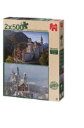 Jumbo Neuschwanstein Castle Autumn and Winter 2 x 500 pieces