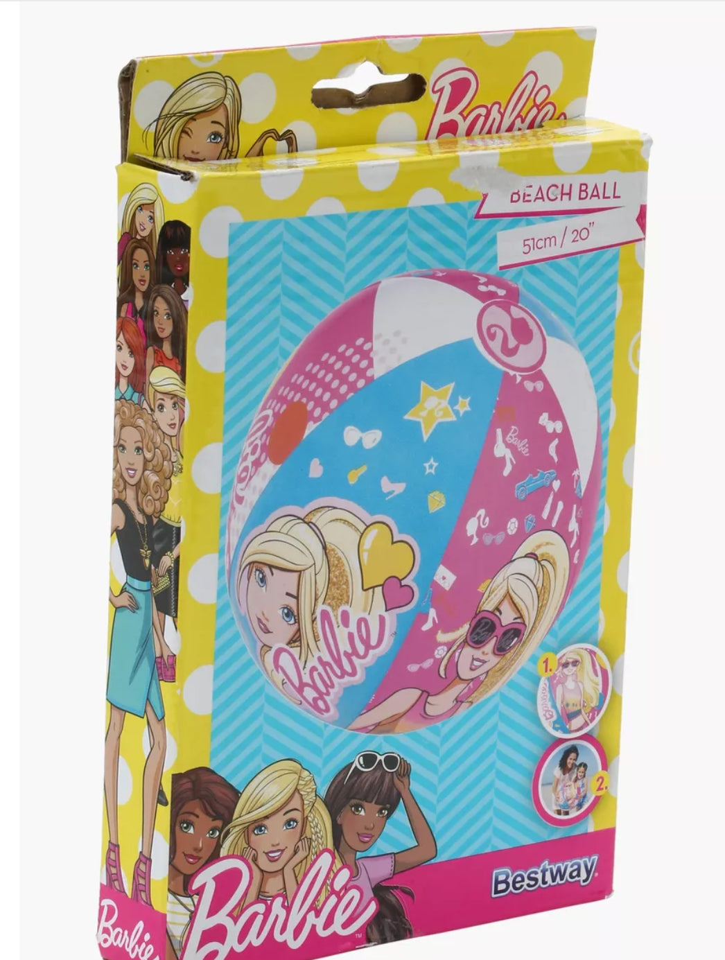 Bestway Barbie Printed Beach Ball