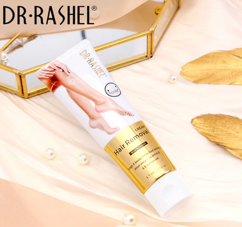 Dr. Rashel Hair Removal Cream with Essence Oil 100g Tube - Aloe Vera & Vitamin E