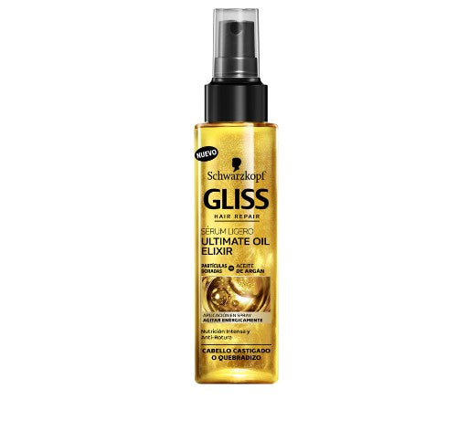 Schwarzkopf GLISS HAIR REPAIR ULTIMATE OIL ELIXER SÉRUM LIGERO-100ML