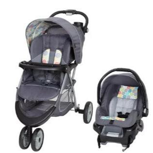 Baby Trend EZ Ride5 Travel  System Funfetti