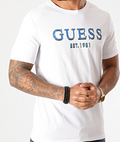 GUESS men's white T-shirt with the inscription 1981