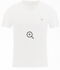 GUESS Logo V-Neck T-Shirt