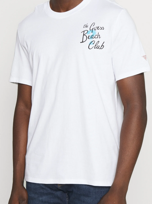 GUESS BEACH CLUB WHITE TSHIRT