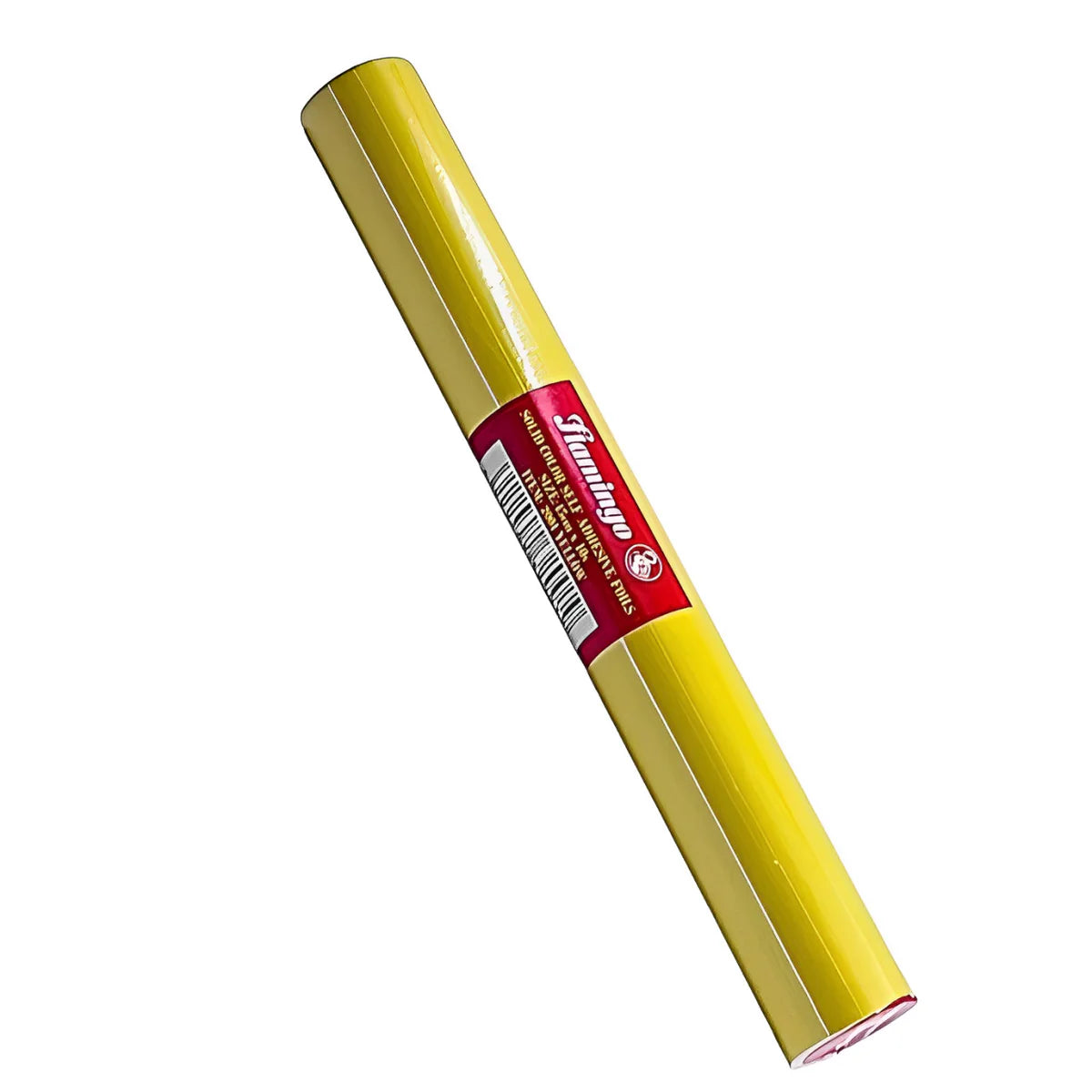 Self Adhesive Foils Solid Color Yellow 45cm x 10 yard