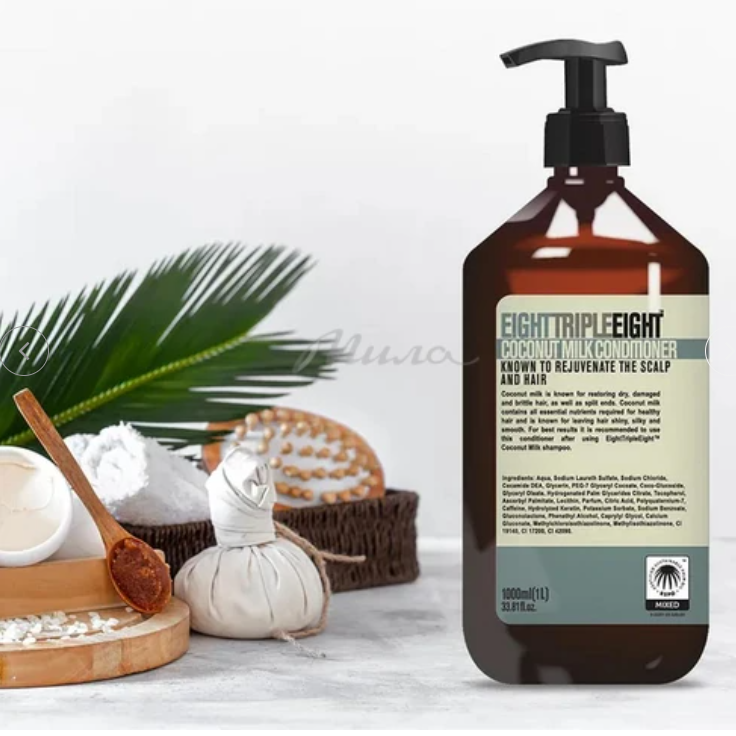 Eight Triple Eight Coconut Milk Shampoo - 1000ml