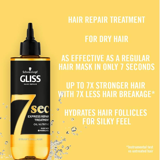 Gliss Hair Repair - 7 sec Express Repair Treatment - 200ml