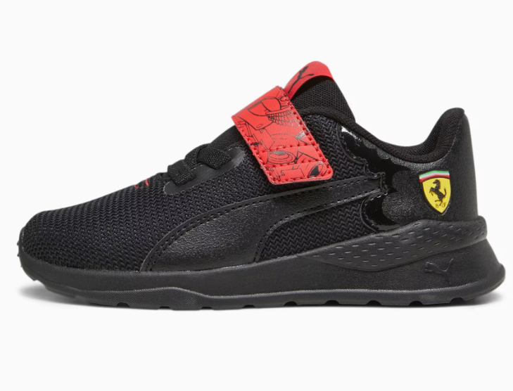 Scuderia Ferrari Anzarun Kids' Driving Shoes