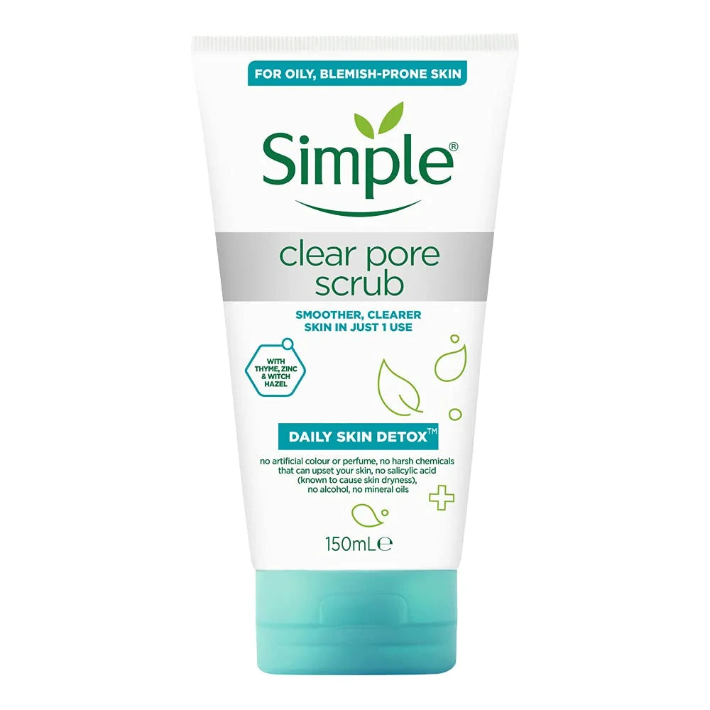 Simple Daily Skin Clear Pore Scrub | 150ml