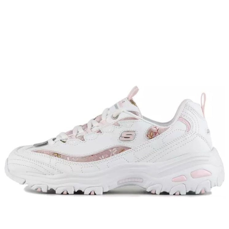 Skechers D'lited Women's / White-pink