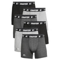 Starter Men S Performance Athletic Stretch Boxer Briefs 6-Pack
