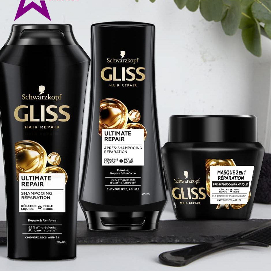 Schwarzkopf Gliss Ultimate Repair Strength Shampoo | 370ml