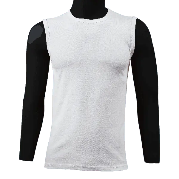 Undershirt White for men