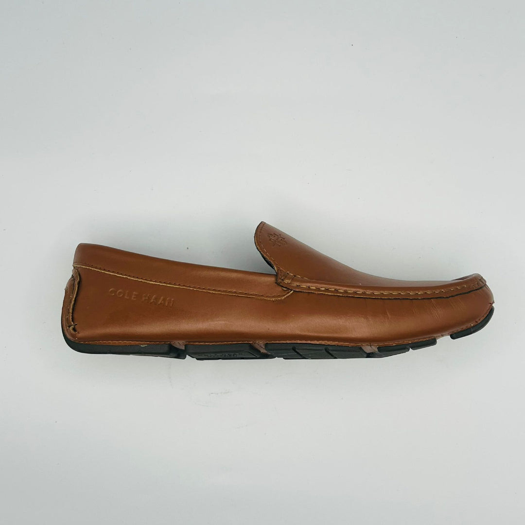 Cole Haan Wyatt Leather bit Loafers Grand series Brown