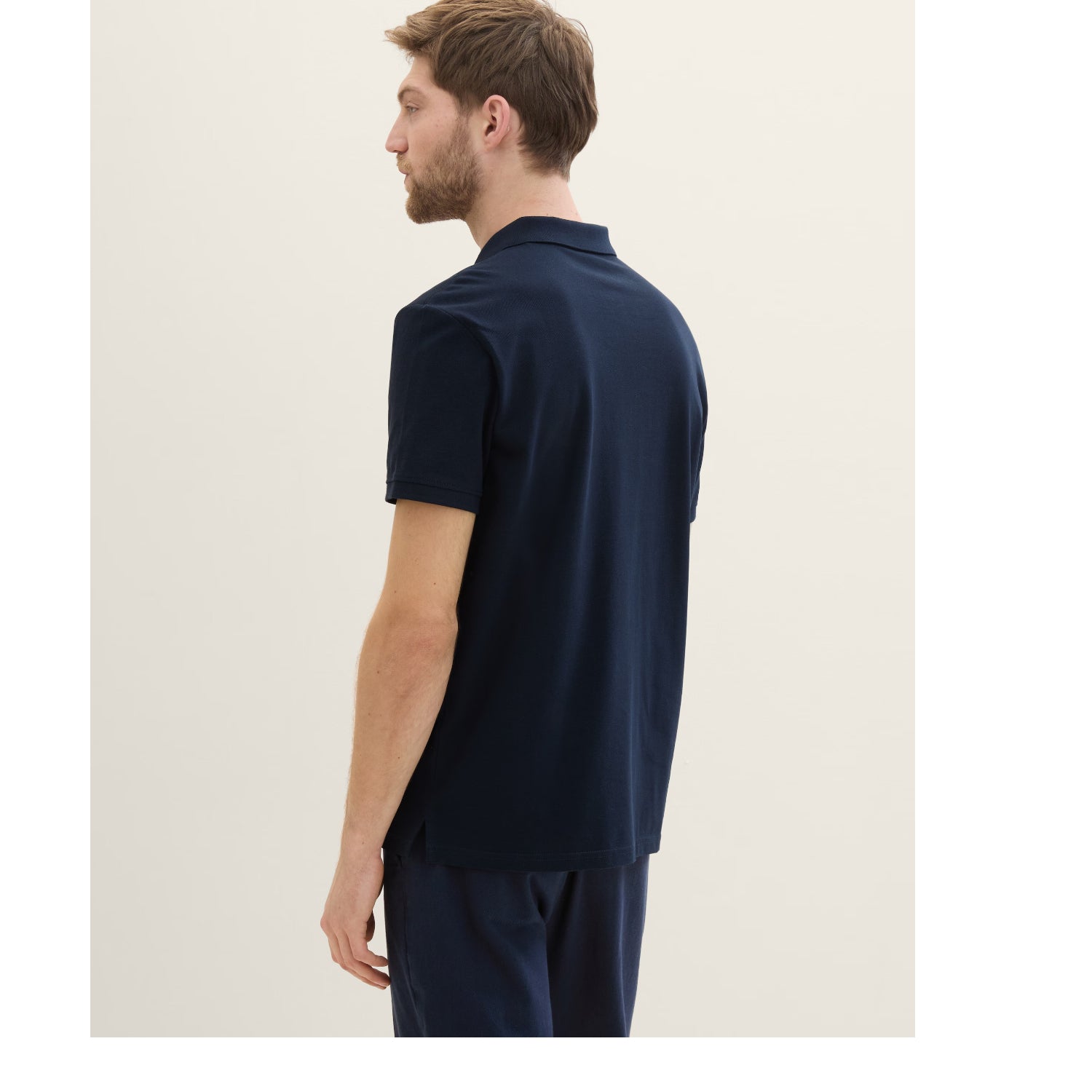 TOM TAILOR Men's navy blue t shirt