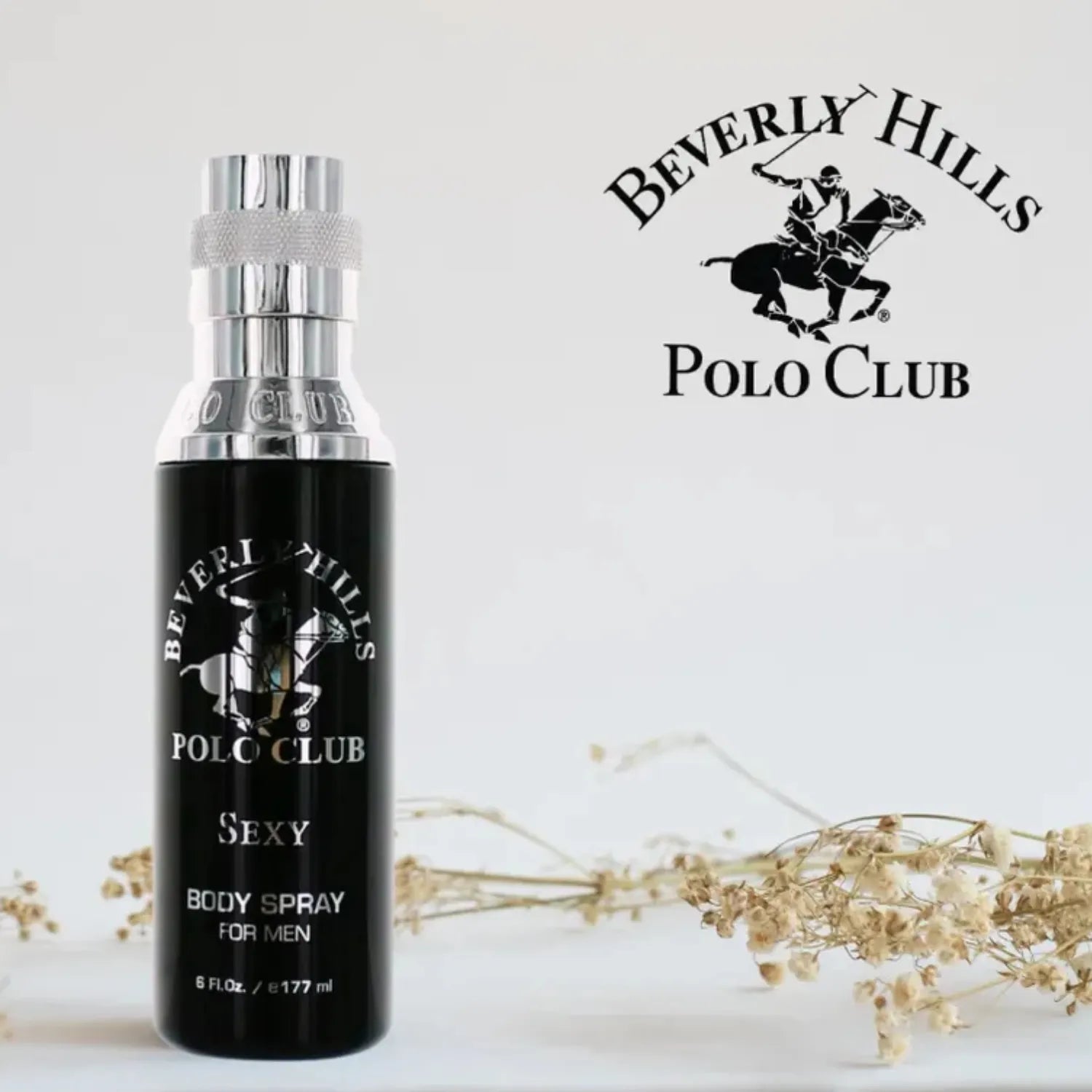 Beverly Hills Polo Club Black Sexy 177ml Men's Body Spray